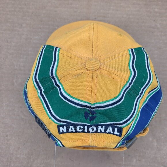 Cappello Giallo Ayrton Senna Ufficiale – Formula 1 Brasile Originale Motorsport - Picture 4 of 8